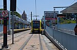 Miniatuur voor Bestand:Expo Park USC Los Angeles metro stop 2019.jpg