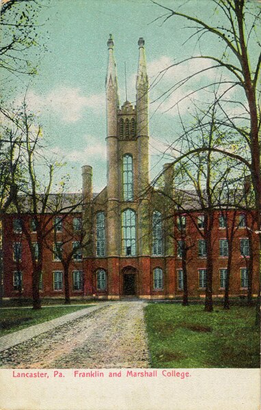 Old Main, Franklin & Marshall College, c. 1910