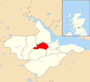 Location of the ward