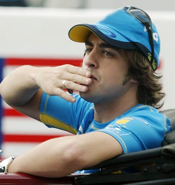 Fernando Alonso won the Formula One Drivers' Championship for the second time in a row with Renault. He remains the last Renault driver to win a champ