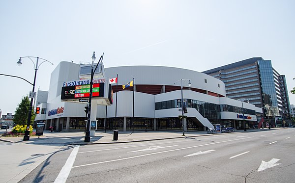 FirstOntario Centre has been suggested as a potential venue for a Hamilton-based NHL team