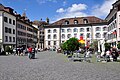 Fischmarktplatz - Bürgerspital-Schloss - Rapperswil Hafen 2011-06-19 15-25-24 ShiftN.jpg