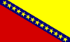 Flag of Češinovo-Obleševo Municipality, North Macedonia.svg