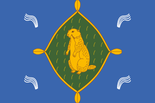 Flag of Bizhbulyaksky rayon.svg