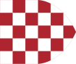 Kongeriget Kroatien - Flag