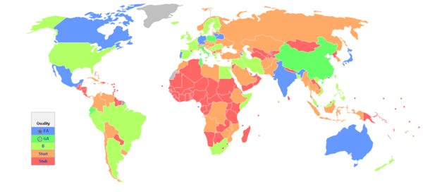 Country flags by class. (7 January 2013)