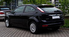 Ford Focus 2.0 Titanium (II, Facelift) – Heckansicht, 18. Mai 2012, Mettmann.jpg