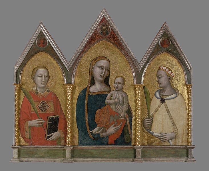 File:Francesco Neri da Volterra - Madonna and Child with St Stephen and St Dorothy - MNK XII-185 (142112).jpg