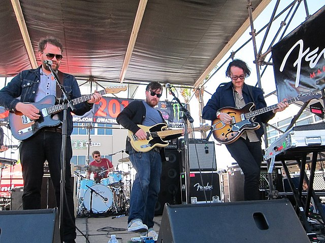 Frightened Rabbit performing at SXSW in 2013
