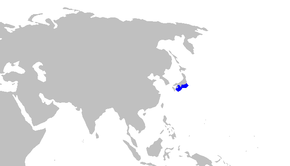 Beskrivelse av Galeus_nipponensis_distmap.png-bildet.