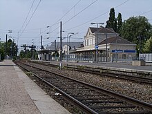 Las pistas de la estación hacia París