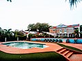 Gariba Lodge swimming pool in Northern Ghana