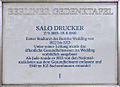 Salo Drucker, Reinickendorfer Straße 60a, Berlin-Wedding, Deutschland