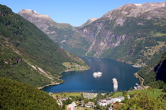 Geiranger. Norway