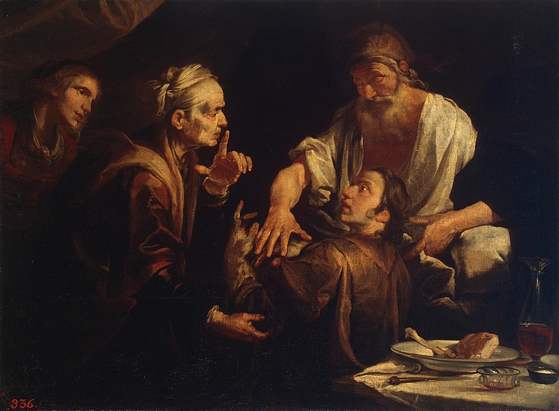 File:Gioachino Assereto - Isaac Blessing Jacob - WGA01032.jpg