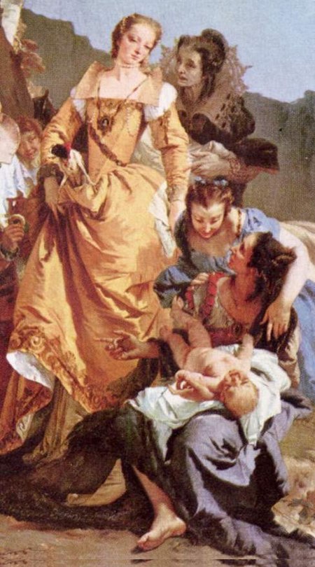 ไฟล์:Giovanni_Battista_Tiepolo,_The_Finding_of_Moses,_Bithiah,_1740.jpg