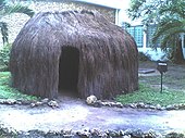 Replica of a Giriama hut GiriamaHut.jpg