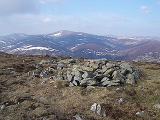 Glas Tulaichean 1051m high mountain in Scotland