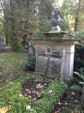 Justus von Liebig grave, Munich, Germany