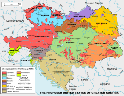 Unol Daleithiau Awstria Fawr: Cyd-destun, Taleithiau a gynigwyd gan Aurel Popovici, Heriau ir Cynllun