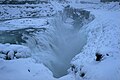 Gullfoss en hiver.