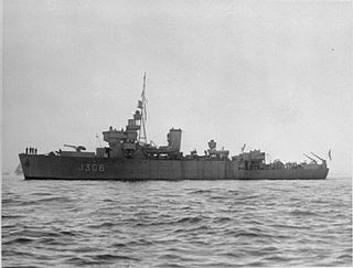 HMS <i>Fly</i> (J306) Algerine-class minesweeper