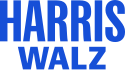 Harris Walz 2024 presidential campaign logo (light blue).svg