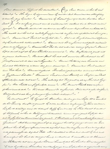 Page from the manuscript of 1860