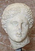 Head Aphrodite of Cnidus Louvre Ma421 n01.jpg