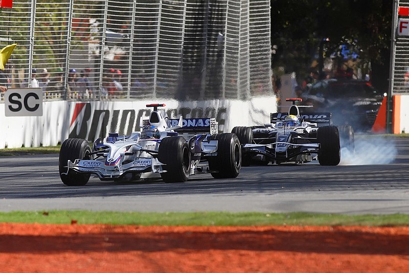 File:Heidfeld and Rosberg - 2008 Melb GP.jpg