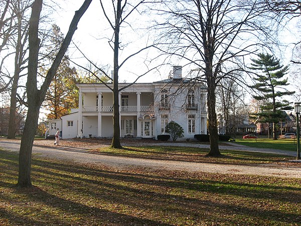 Lane's house in Crawfordsville