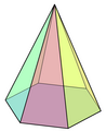 Шестоъгълна пирамида