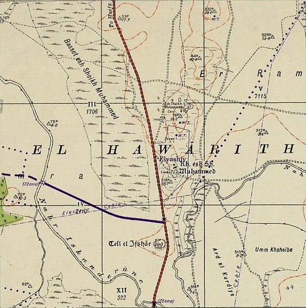 File:Historical map series for the area of Wadi al-Hawarith (1940s).jpg