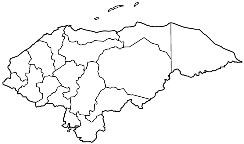 File:Honduras departments blank.png