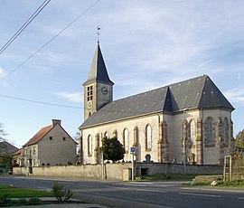 Die Kirche in Hoste
