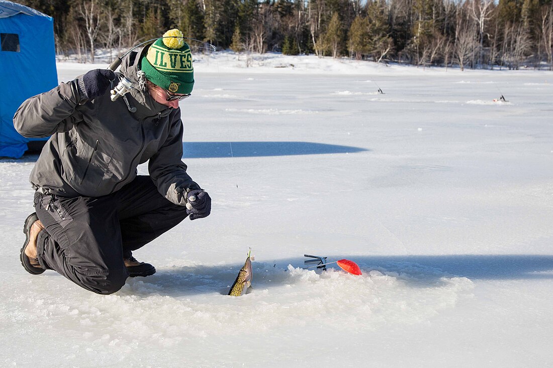 Ice fishing