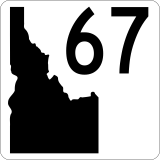 <span class="mw-page-title-main">Idaho State Highway 67</span> State highway in Idaho, United States