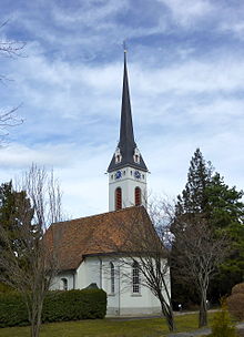 Iglesia protestante de Igis.