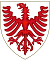 Errata blasonatura dello stemma di Manfredi di Sicilia.