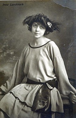 Inez Lundmark vid Helsingborgs stadsteater 1921