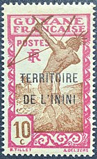 A 1932 stamp of Inini Inini SW 06 - 1932.JPG