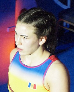 Irina Rîngaci Moldovan freestyle wrestler