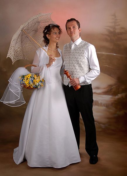 File:Iweta and Vasik Rajlich-wedding-3.jpg