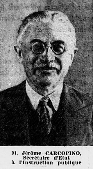 <span class="mw-page-title-main">Jérôme Carcopino</span> French historian and author (1881–1970)