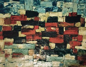 Le port de pêche de Tipaza(1960). (52 × 78 cm)