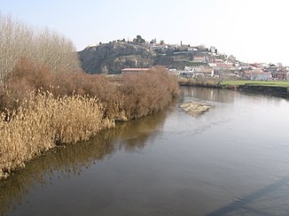 Río Jarama nära Titulcia