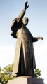 Statue in Jasna Góra (Częstochowa)