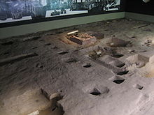 The preserved archaeological dig site. John Deere site3.jpg