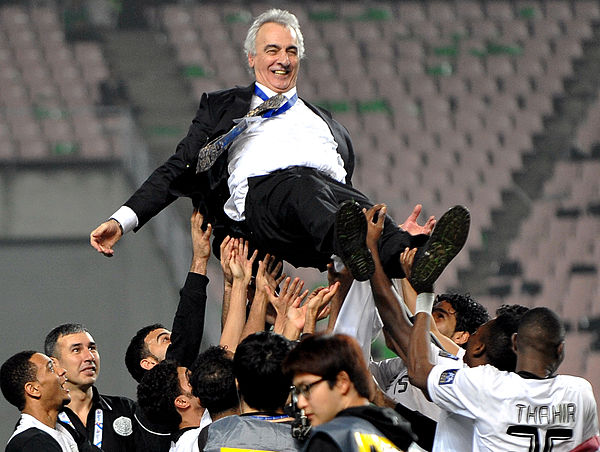 Fossati after winning AFC Champions League in 2011.