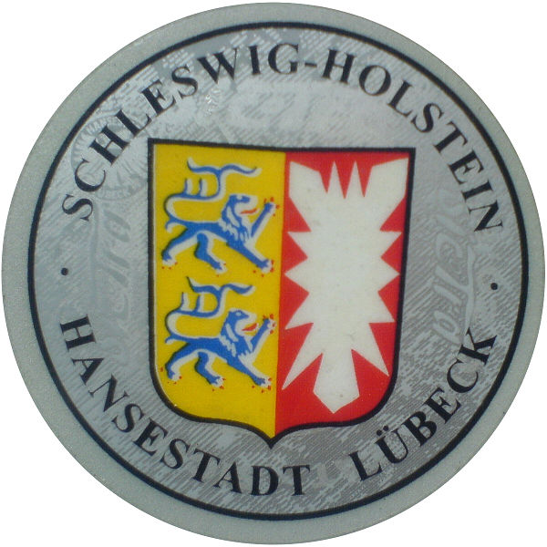 File:KFZ-Zulassungssiegel Lübeck-neu.JPG